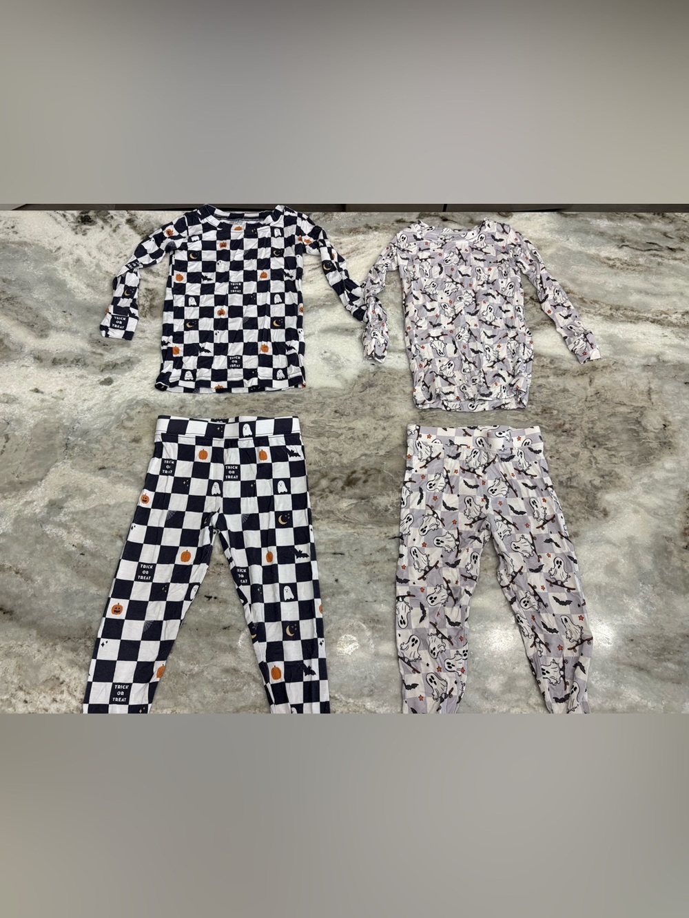 Dream Big Little Co. Bamboo Halloween Pajama Set Bundle 18-24m 2 pairs